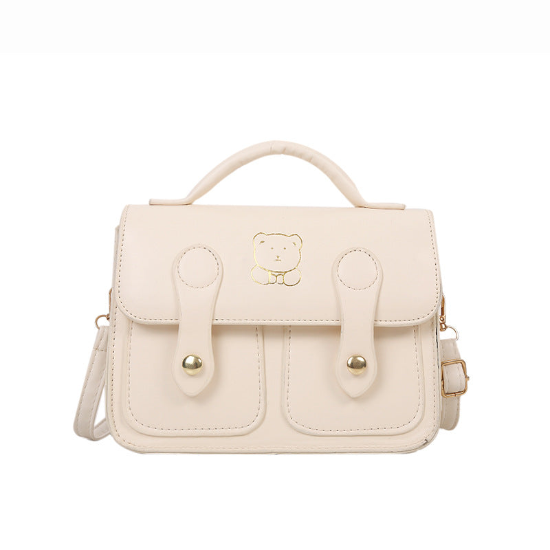 Commuting Retro Cambridge Bag for Women 2026 New Autumn and Winter Simple Versatile Handbag Messenger Bag Single Shoulder Crossbody Bag for Women