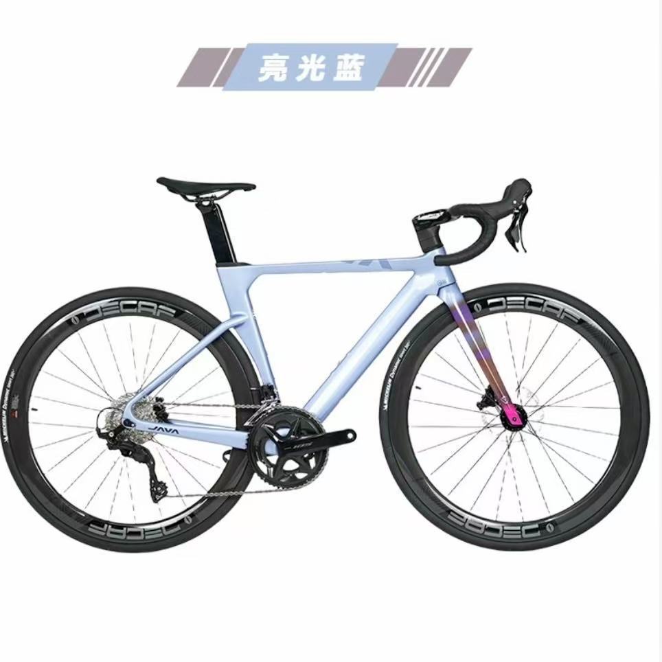 New Model Java Fire 6 Jiaowo Fuoco Top Road Bike 105 Hydraulic Disc 24-Speed Full Carbon Bicycle