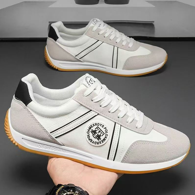 2025 Men's Shoes Spring and Autumn Casual Shoes Men's Fashionable All-match sneaker Men's Shoes Flying Woven Breathable Mesh Cloth Shoes