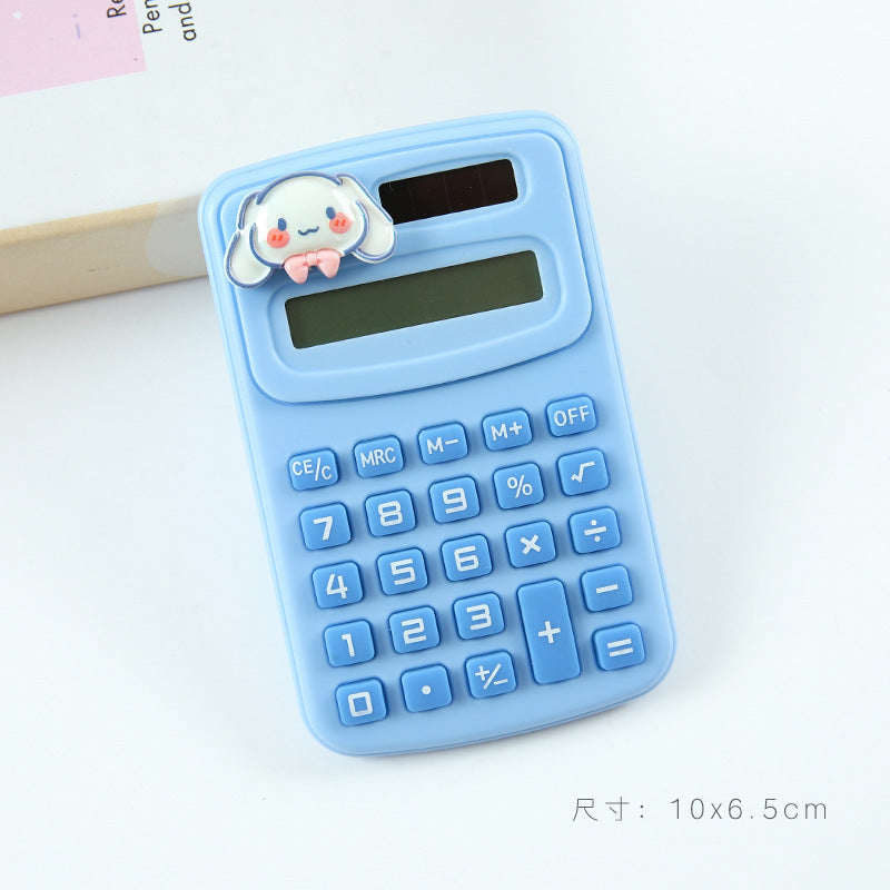 Creative Large-Sized Calculator for Primary School Students, Office Accounting, and Business Use, Portable Mini High-Value Calculator