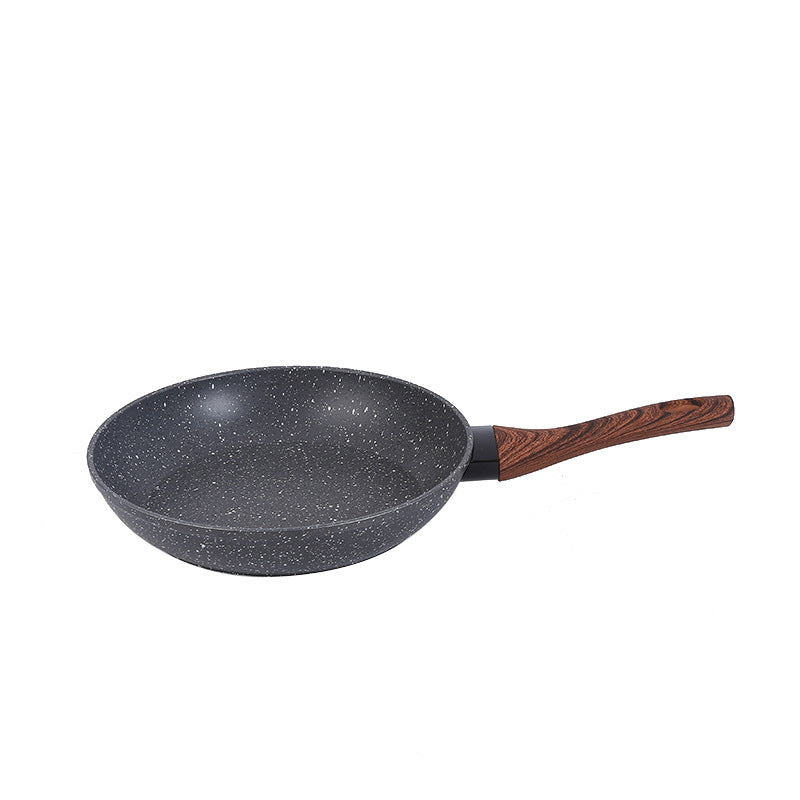 Granite Maifan Stone Non-Stick Cookware Set Open Flame Induction Double Bottom Dishwasher Pfoa Free