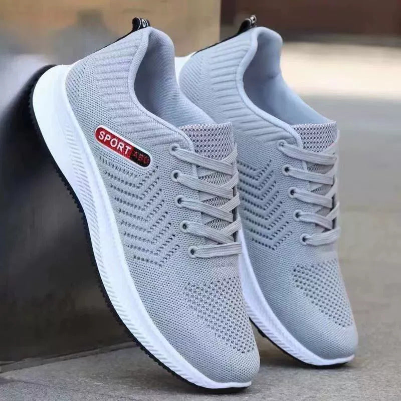 2025 spring new men's shoes breathable shoes trend casual sneaker mesh cloth shoes,outdoor running shoes