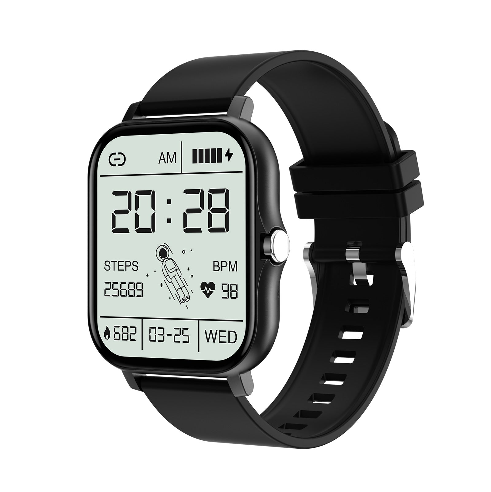 Hit Y13 Smartwatch with Gaming, Step Counting, Heart Rate Monitoring, Bluetooth Calling, Waterproof, Sports Monitoring, and Smart Reminders