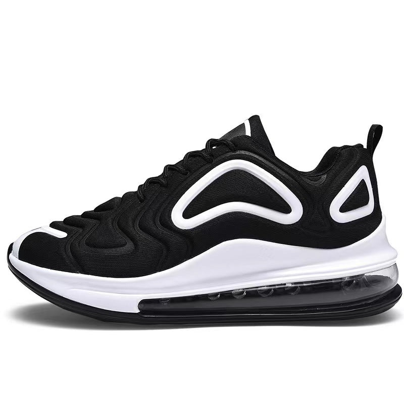 Large Size Air-Cushion Sneakers for Men, Low-Top Running Shoes, Trendy Thick-Soled Casual Sneakers, Foreign Trade Men's Shoes