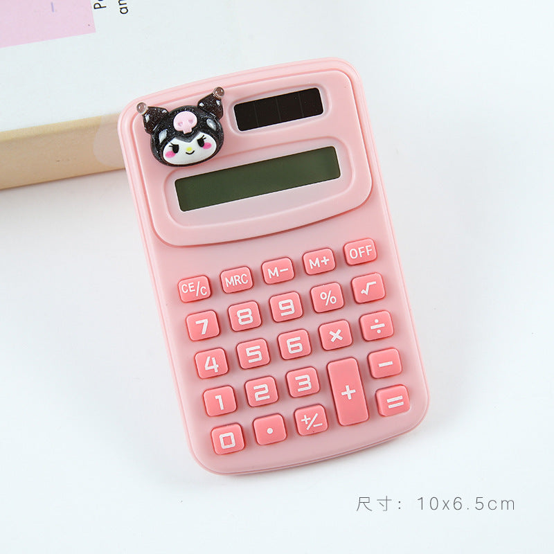 Creative Large-Sized Calculator for Primary School Students, Office Accounting, and Business Use, Portable Mini High-Value Calculator