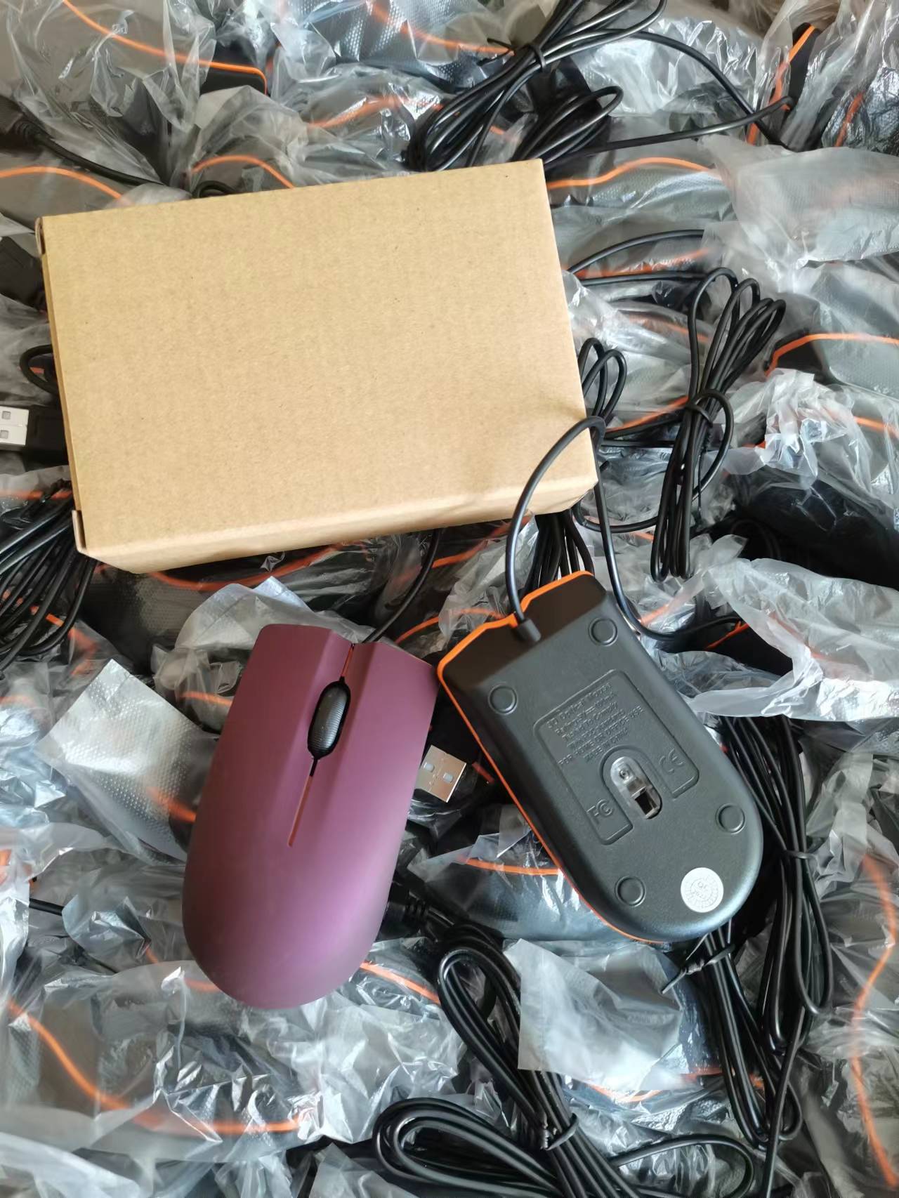 Neutral Wired USB Mouse Home Office Business Notebook Desktop