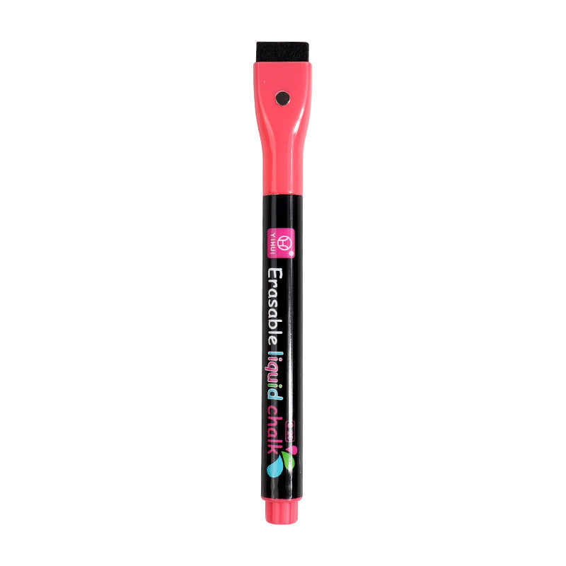 LED light board pen dust-free liquid chalk erasable electronic advertising highlighter blackboard graffiti water soluble chalk