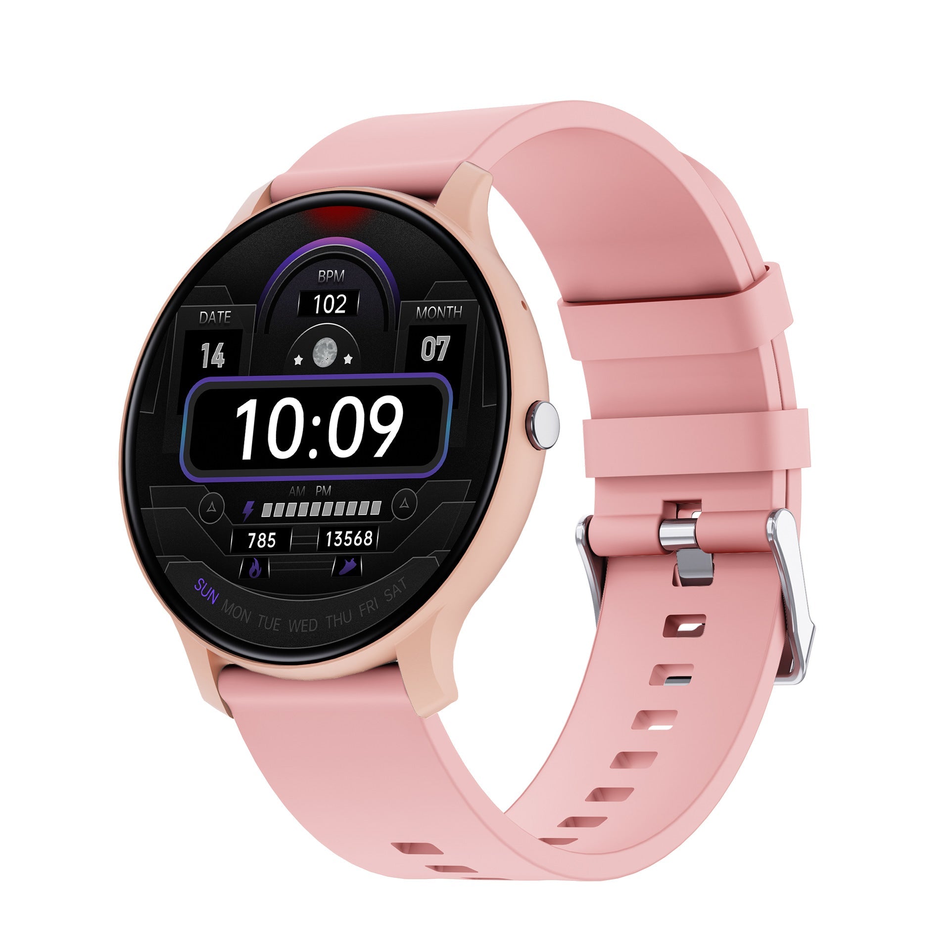 Hit Y13 Smartwatch with Gaming, Step Counting, Heart Rate Monitoring, Bluetooth Calling, Waterproof, Sports Monitoring, and Smart Reminders
