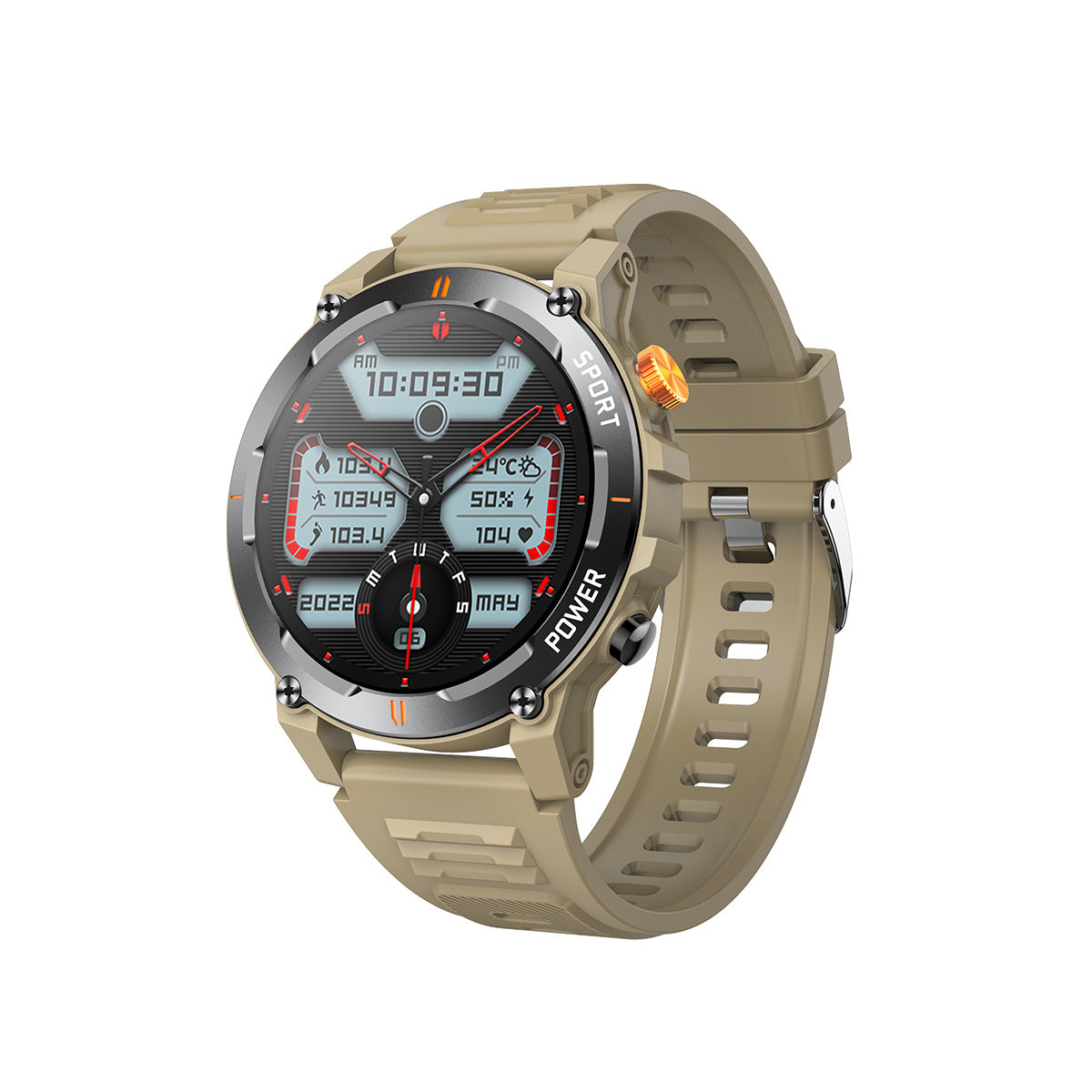 Hit Y13 Smartwatch with Gaming, Step Counting, Heart Rate Monitoring, Bluetooth Calling, Waterproof, Sports Monitoring, and Smart Reminders