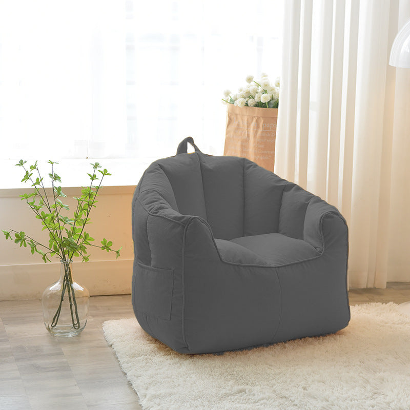 Bean bag sofa lazy sofa tatami lunch break small sofa double bedroom color matching solid color wholesale factory direct supply