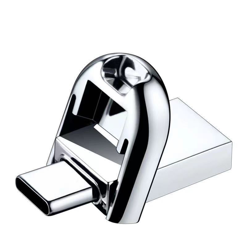 Foreign Trade Mini Mobile Phone usb Flash Drive Type-c Metal car computer Small usb Flash Drive Pendrive 2TB 1TB