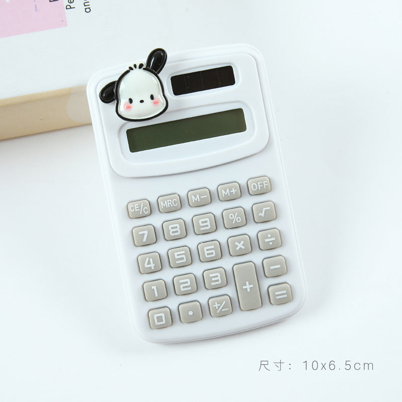 Creative Large-Sized Calculator for Primary School Students, Office Accounting, and Business Use, Portable Mini High-Value Calculator