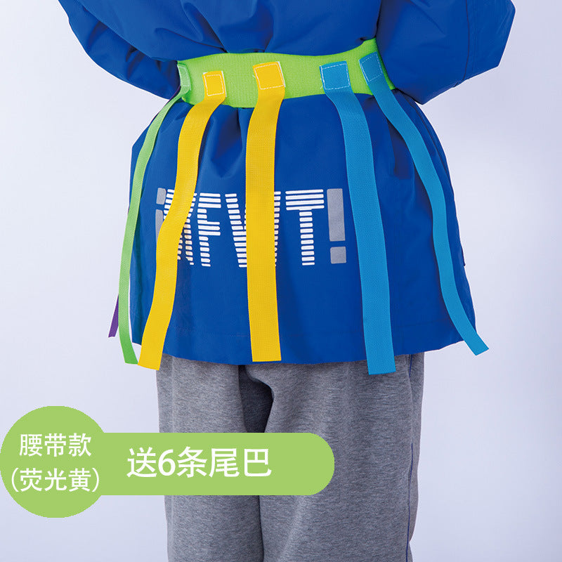Kindergarten Tail-pulling Toy Children's Catching Belt Game Props Parent-child Outdoor Feelings Training Sports Equipment
