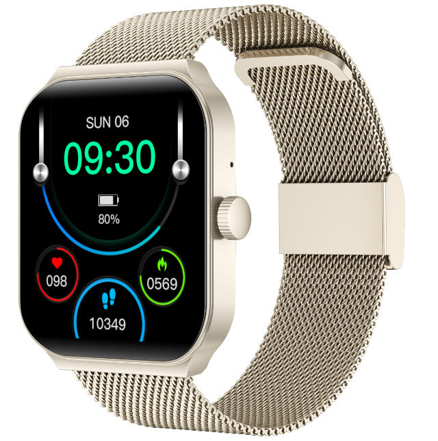 Hit Y13 Smartwatch with Gaming, Step Counting, Heart Rate Monitoring, Bluetooth Calling, Waterproof, Sports Monitoring, and Smart Reminders