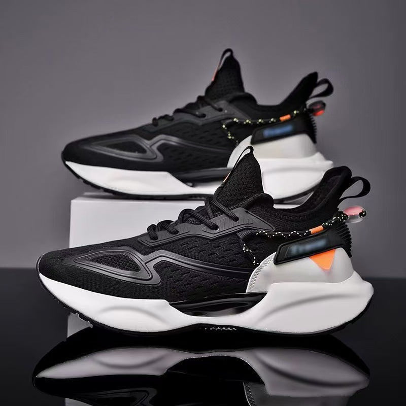 2025 Men's Shoes Spring and Autumn Casual Shoes Men's Fashionable All-match sneaker Men's Shoes Flying Woven Breathable Mesh Cloth Shoes