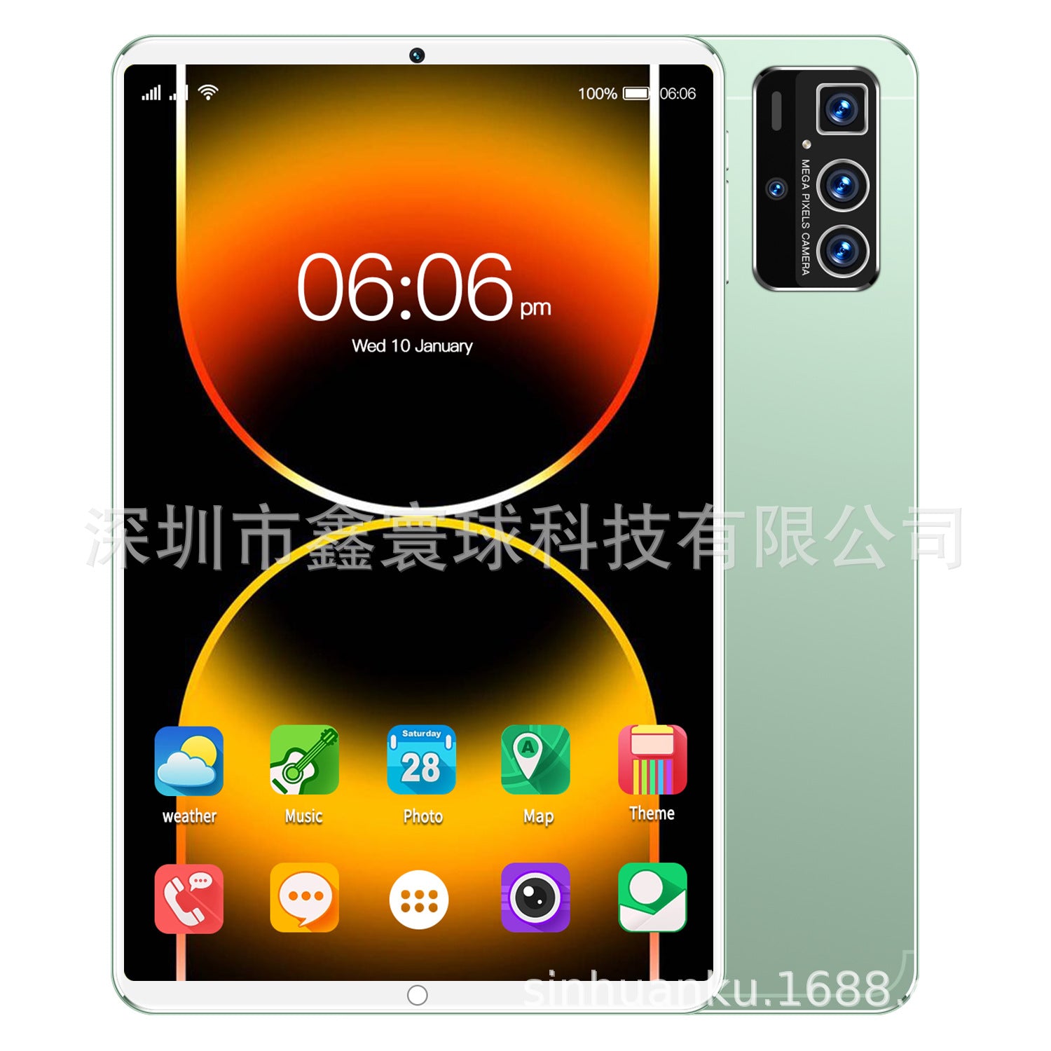 New Model 10inch Tablet Android Eight-Core Comprehensive Large Screen Smart Bluetooth Spot Manufacturer Spot Direct Sales