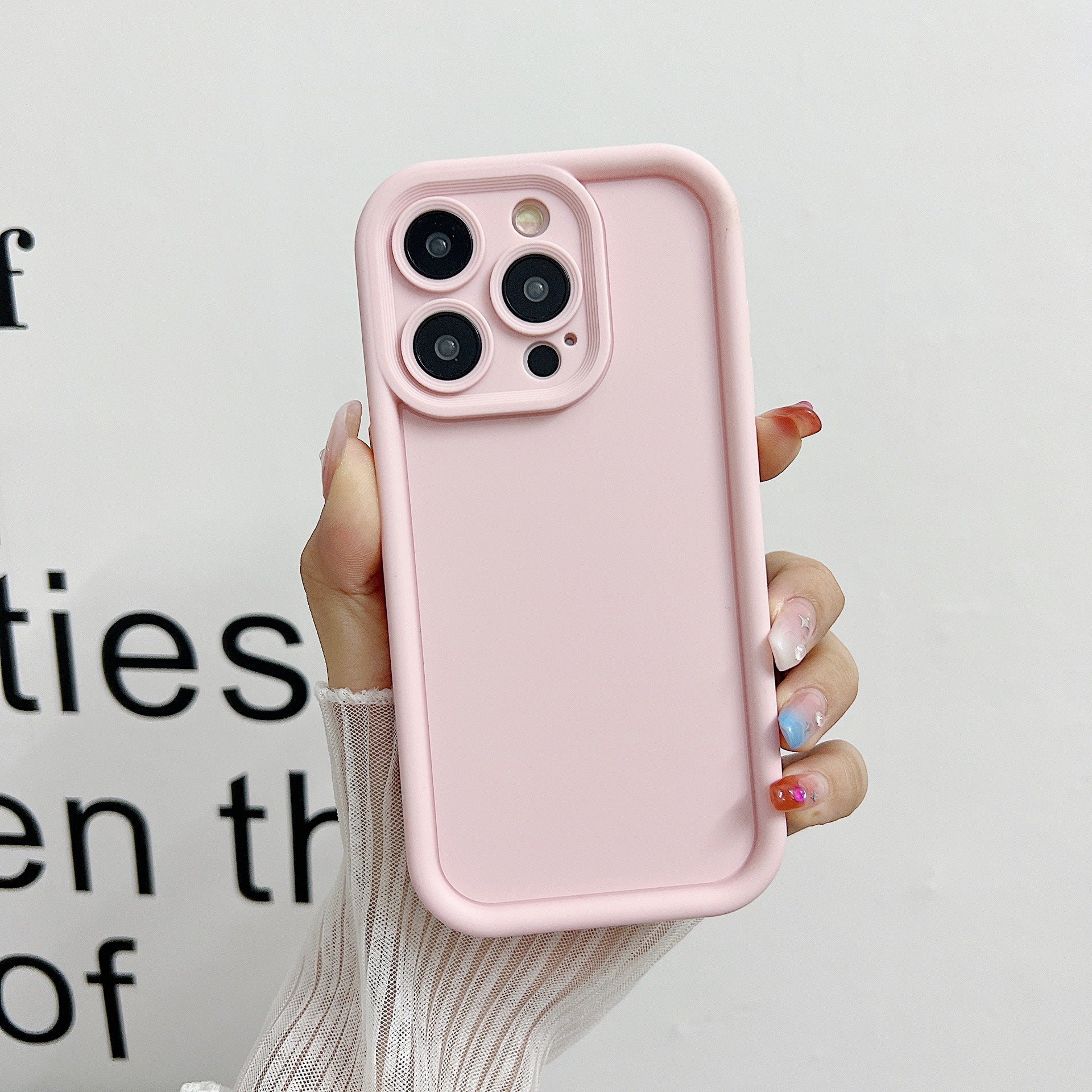 Suitable for New Apple 17 Emery Mobile Phone Case Material Pure Color 15Tpu Iphone16 Mobile Phone Protective Cover