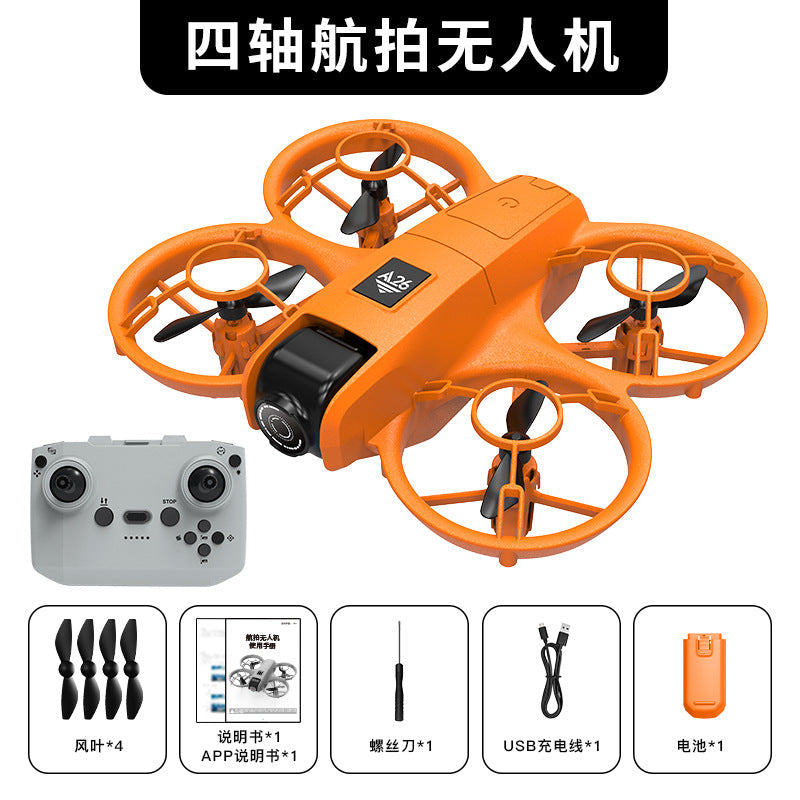 New Product A26 Drone Optical Flow High-Definition Aerial Photography Obstacle Avoidance Quadcopter Remote Control Aircraft Export Toys