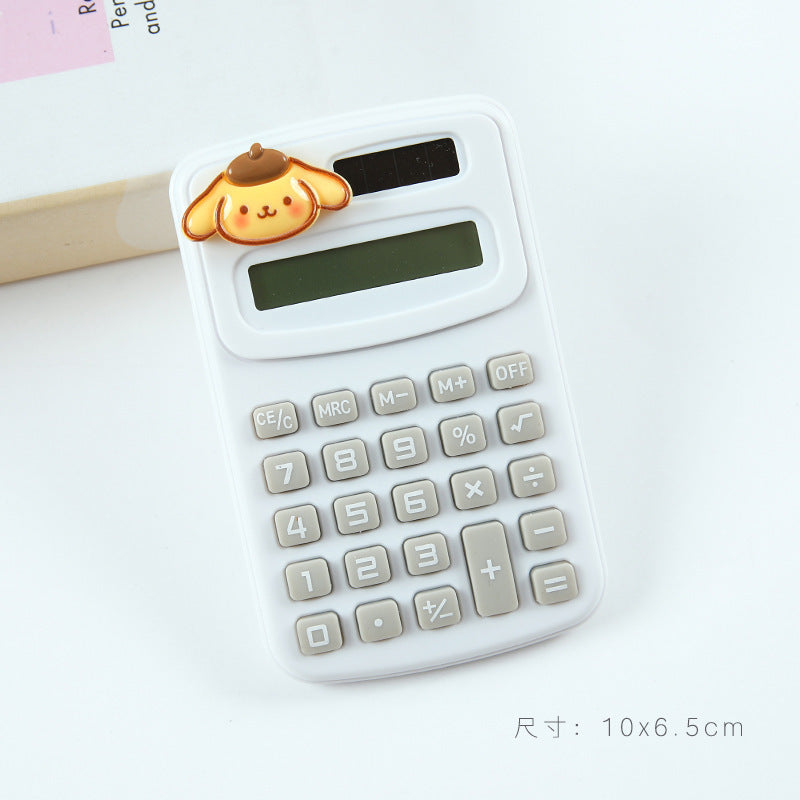 Creative Large-Sized Calculator for Primary School Students, Office Accounting, and Business Use, Portable Mini High-Value Calculator