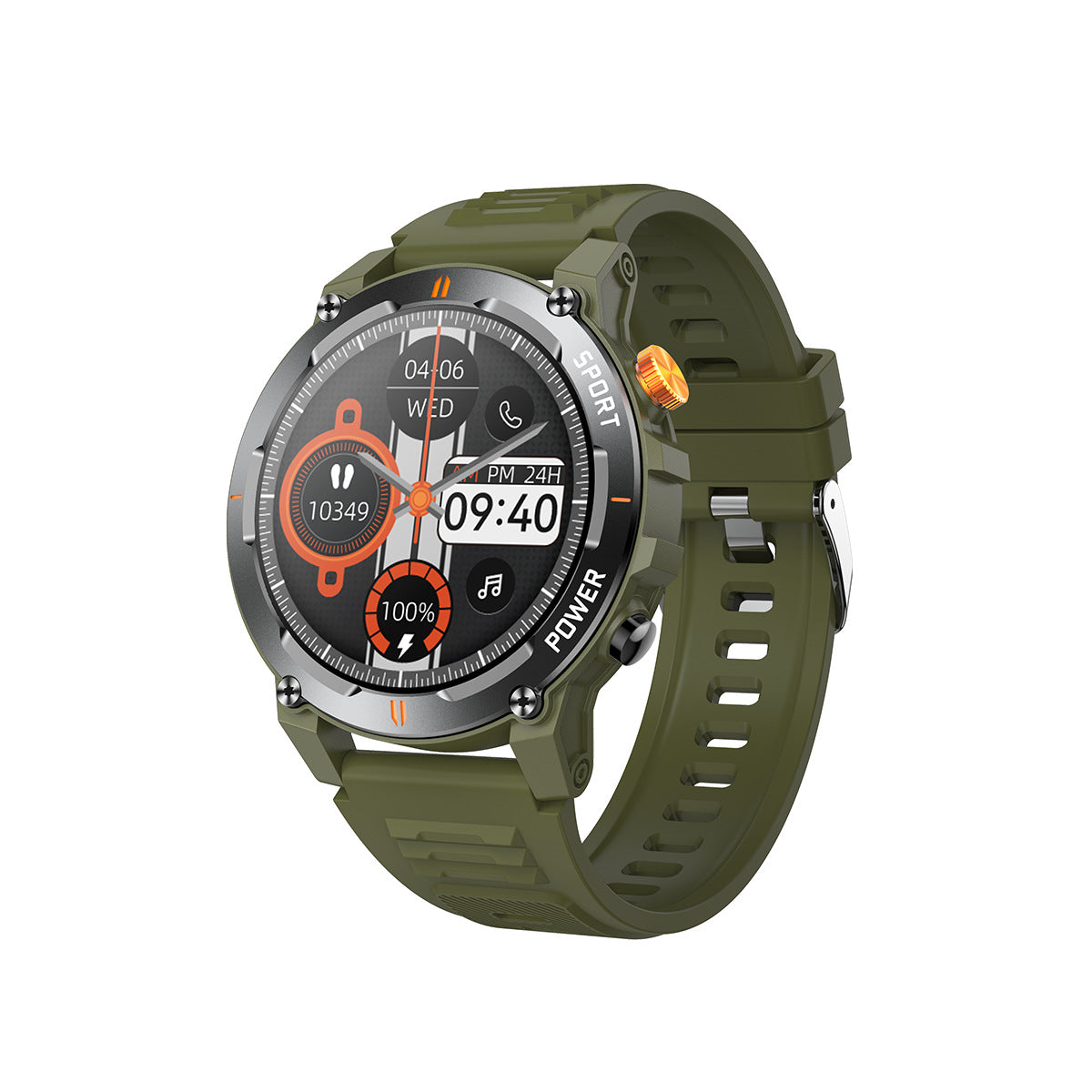Hit Y13 Smartwatch with Gaming, Step Counting, Heart Rate Monitoring, Bluetooth Calling, Waterproof, Sports Monitoring, and Smart Reminders