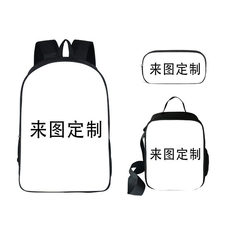 Directly Supplied from the Manufacturer, Polyester Backpacks for Students, Customizable with Logo, Children's Backpacks, Anime-Theme
