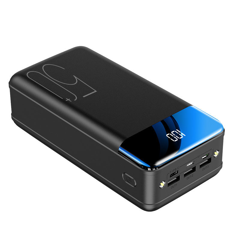 Power Bank 50000 Mah Ultra-Large Capacity Multi-U Port Digital Display Mobile Phone Universal Outdoor Power Bank Customization
