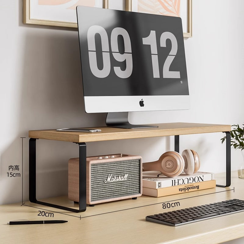 Monitor Elevated Rack Base Bracket Pad Elevated Rack Desktop Computer Elevated Rack Office Desktop Storage Rack