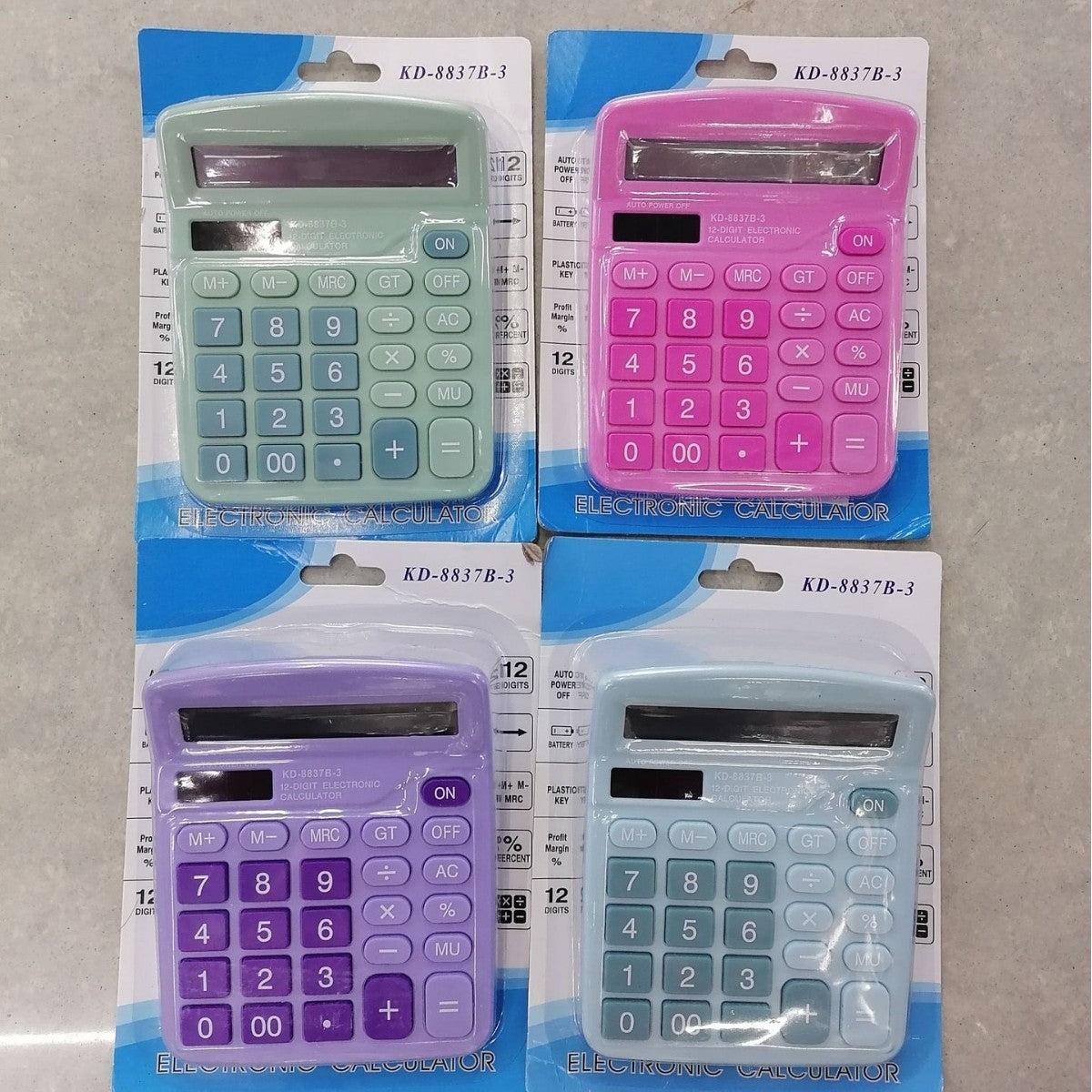 office calculator 12 large screen financial desktop KK837 computer gift logo printing
