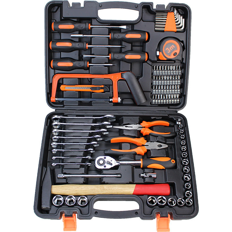 Hardware toolbox set of tools suit hand tools household maintenance gifts wholesale multi-style