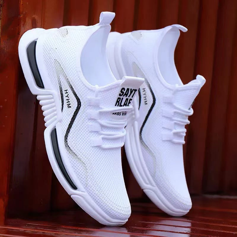 Men's Sneakers, Men's Casual Sports Shoes, Comfortable, Breathable, Non-Slip, Wear-Resistant Sneakers, Cloth Shoes