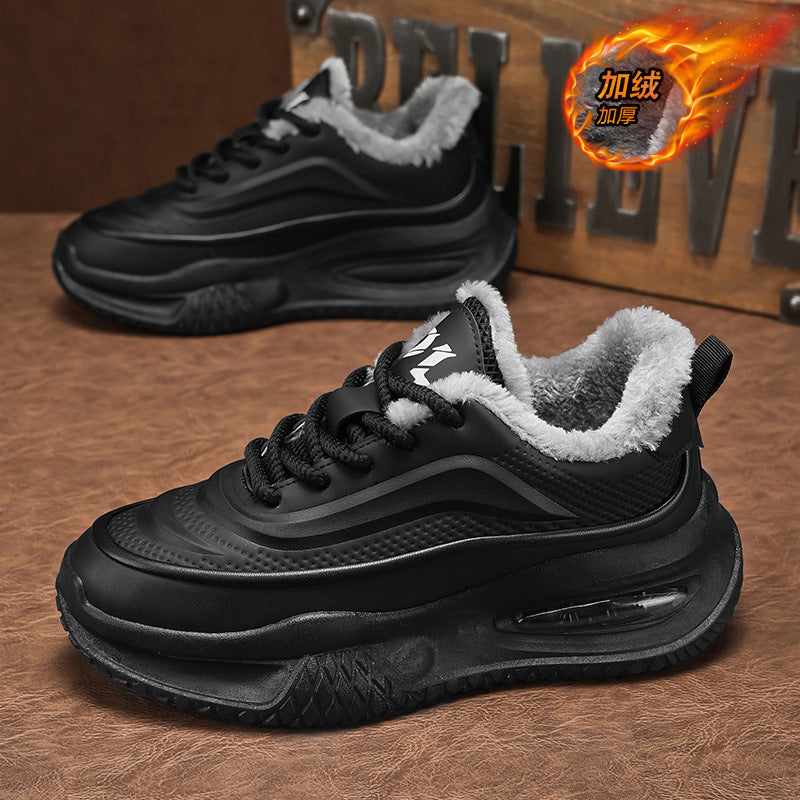 Men's Shoes 2025 Spring New Fashion Sports Casual Shoes Men's All-match Thick-soled Increased Wear-resistant Torre Shoes
