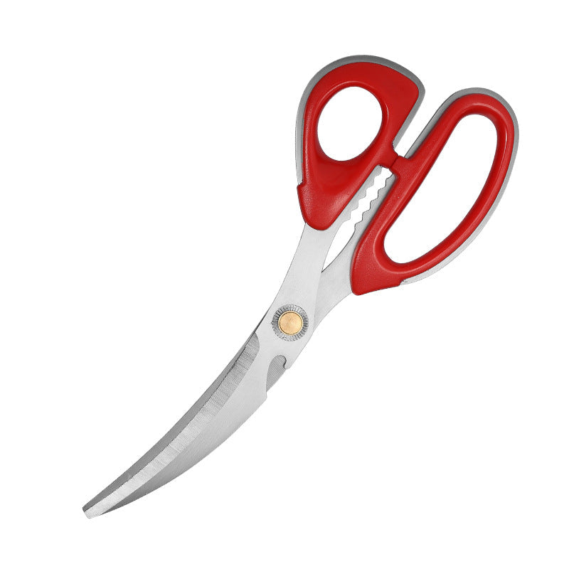 Barbecue Scissors Curved Blade Kitchen Scissors Korean Stainless Steel Barbecue Scissors Kitchen Scissors Kitchen Barbecue Scissors Set