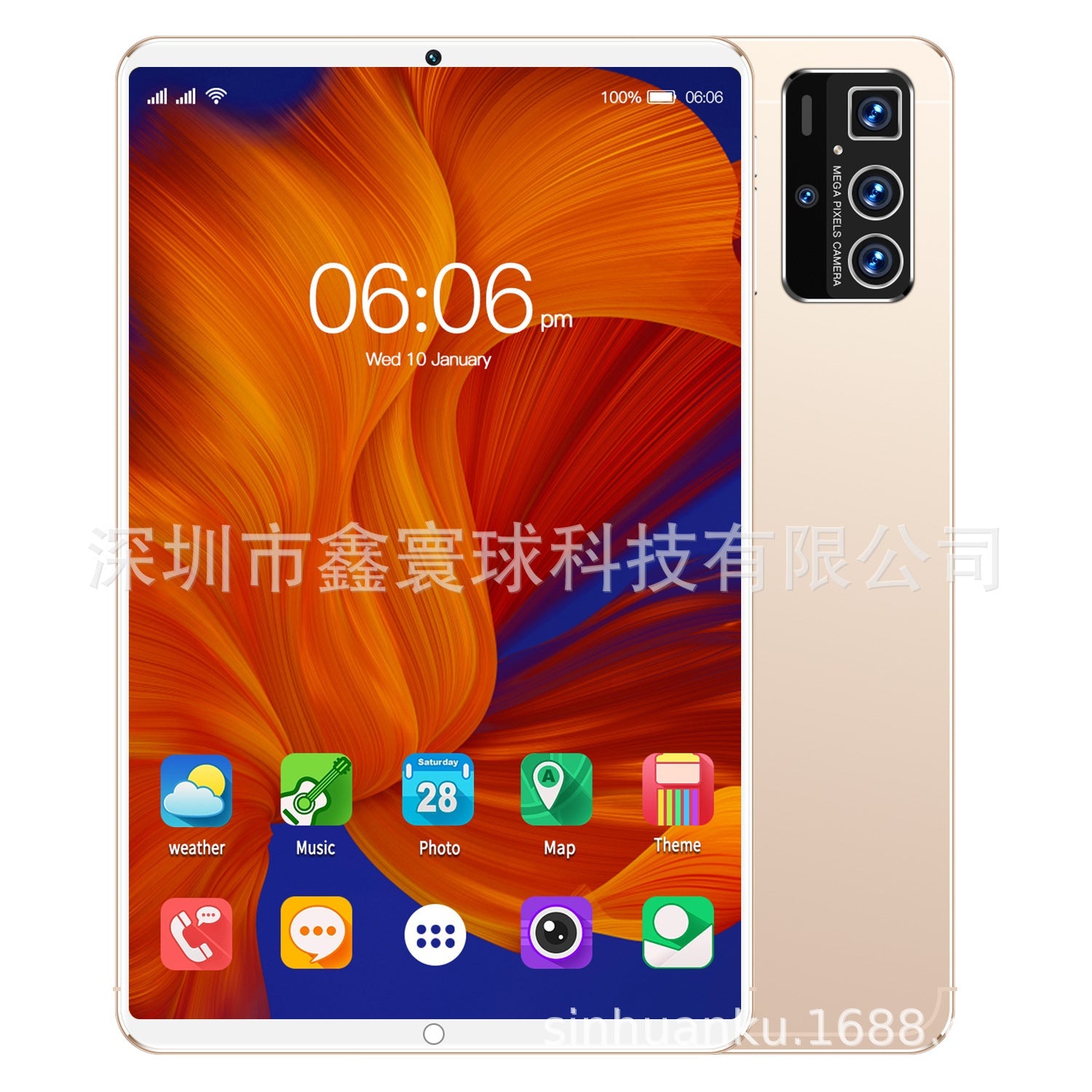 New Model 10inch Tablet Android Eight-Core Comprehensive Large Screen Smart Bluetooth Spot Manufacturer Spot Direct Sales