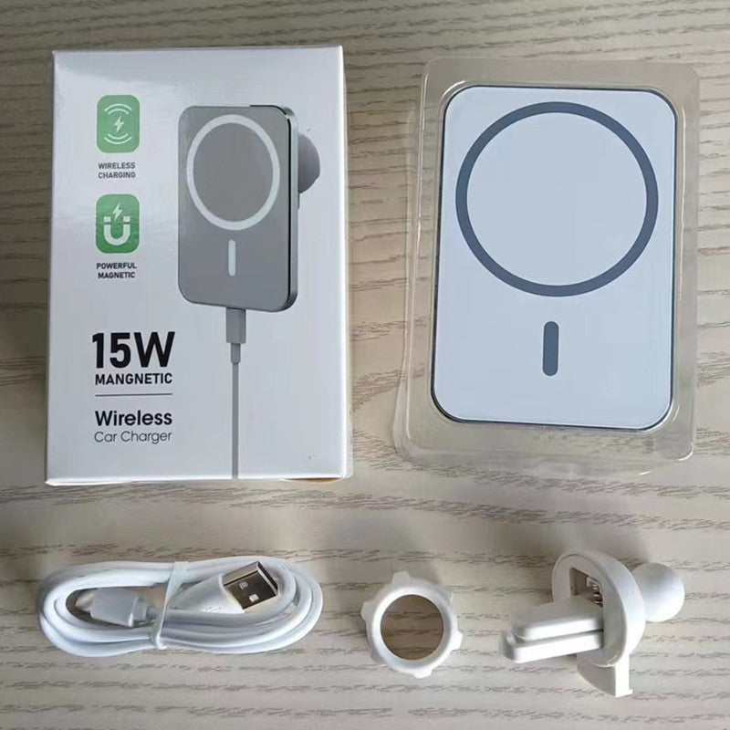 Three-In-One Wireless Charger Magsafe15W Mobile Phone Fast Charging Magnetic Wireless Charging Mobile Power Bank