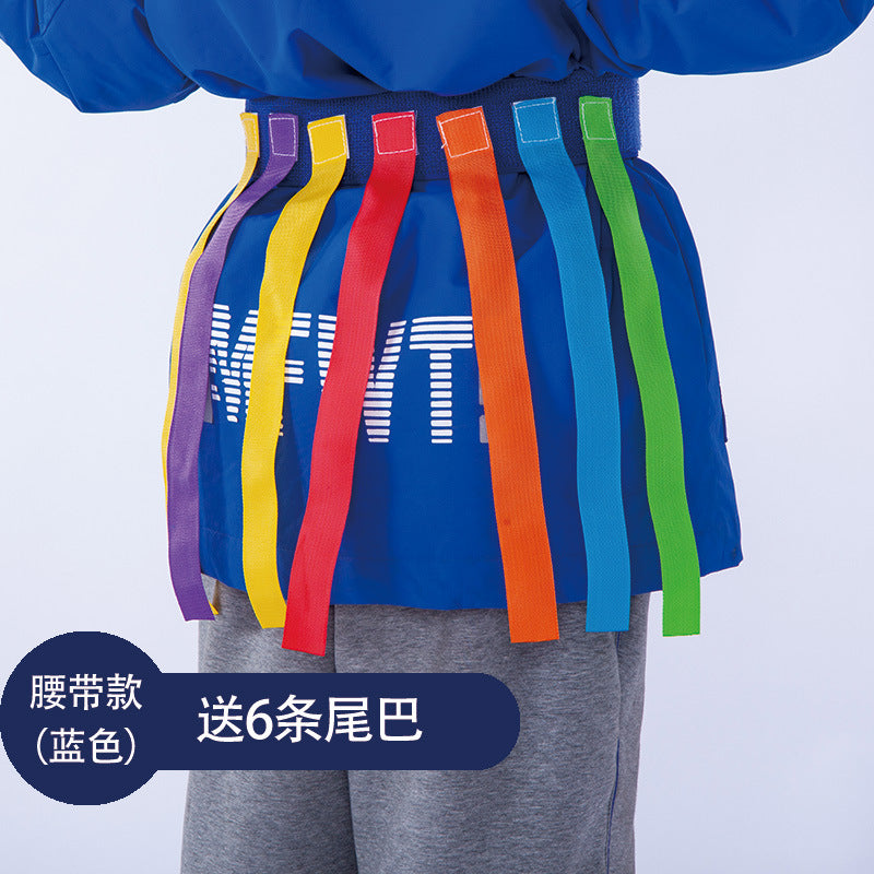 Kindergarten Tail-pulling Toy Children's Catching Belt Game Props Parent-child Outdoor Feelings Training Sports Equipment