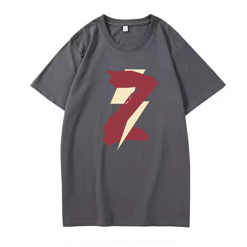 New Popular Spring, Summer and Autumn Pure Cotton Loose Short-Sleeved T-Shirt Tops for Men and Women, Casual and Comfortable Inner Layering Shirts