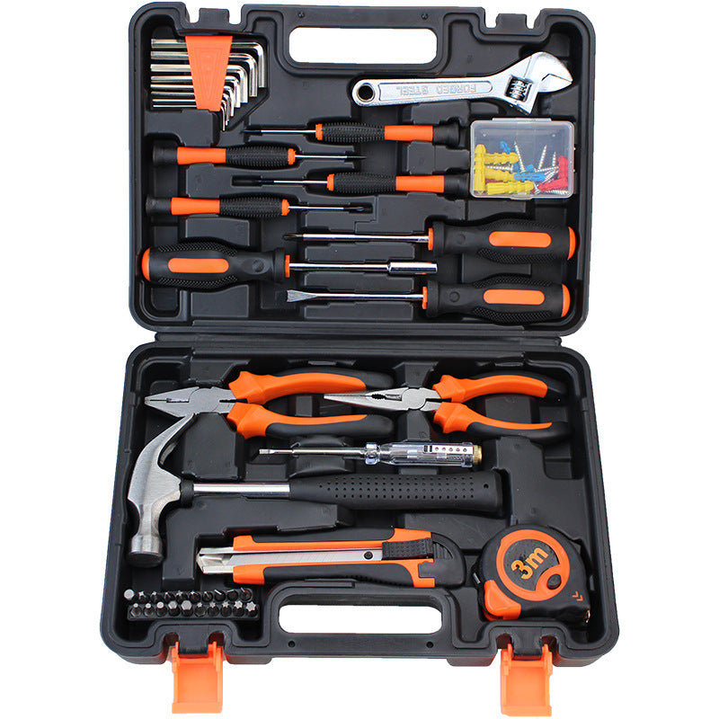 Hardware toolbox set of tools suit hand tools household maintenance gifts wholesale multi-style
