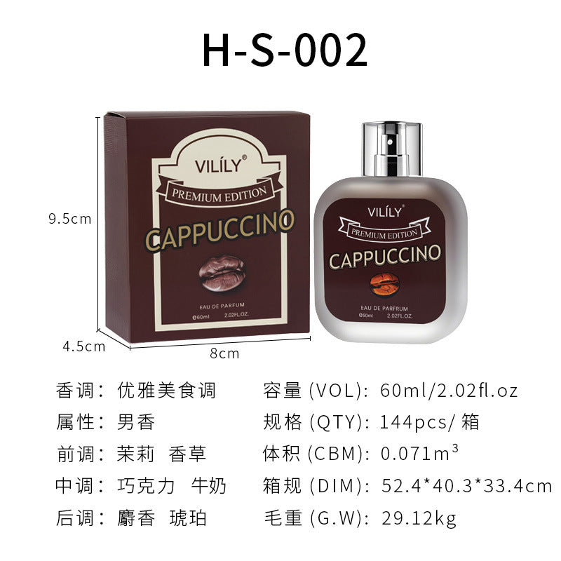 Foreign Trade Perfume Vilily Manufacturer Direct Sales 60ml Formal Hot Product Multi-Country Hot Selling Men's Perfume Wholesale