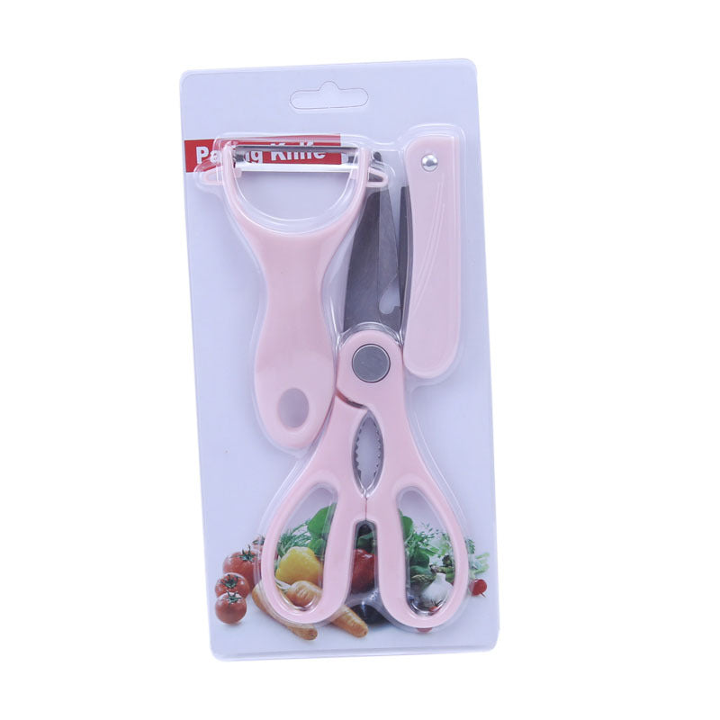 Wholesale Household Kitchen Knife Set, Food Supplement Set, Folding Portable Fruit Knife, Paring Knife, Dual-Use Manufacturer