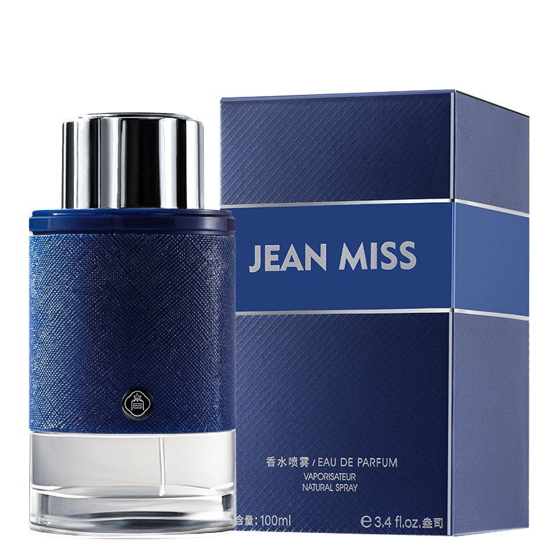Douyin's Popular Blue Men's Perfume, Long-Lasting Fragrance, Cologne, Men's High-End Perfume