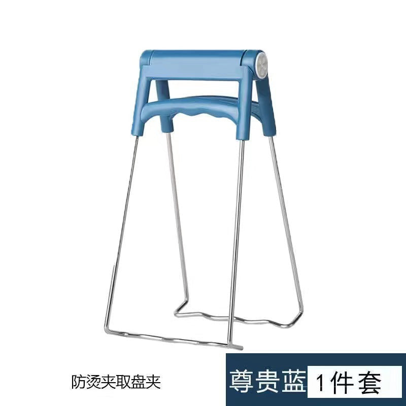 Silicone Non-slip Anti-scald Clip Bowl Clip Casserole Kitchen Plate Holder Bowl Dish Clip Bowl Artifact Home Tongs Steaming Vegetable Clip
