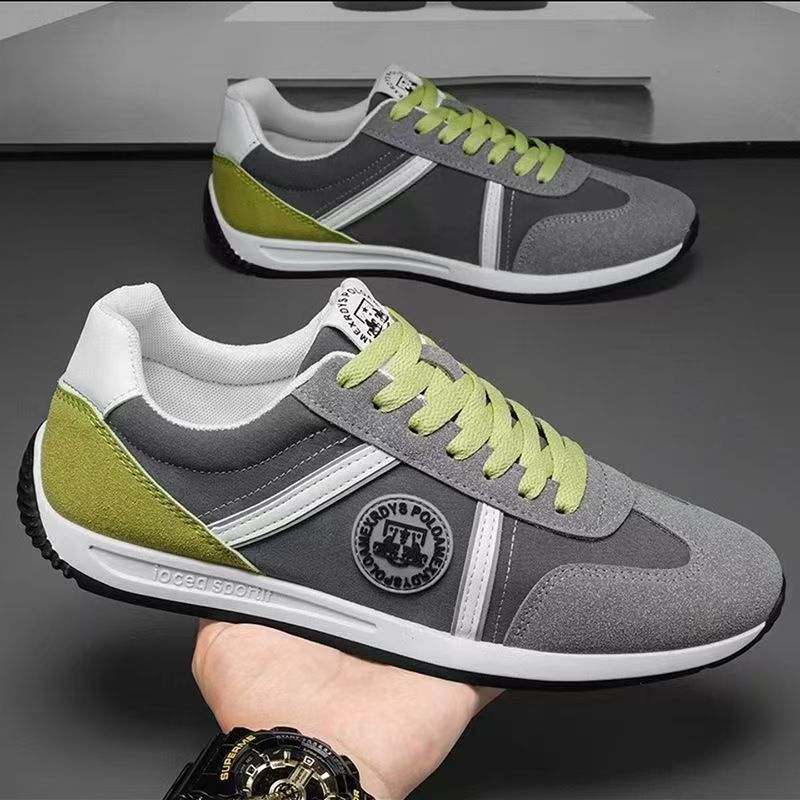 2025 Men's Shoes Spring and Autumn Casual Shoes Men's Fashionable All-match sneaker Men's Shoes Flying Woven Breathable Mesh Cloth Shoes