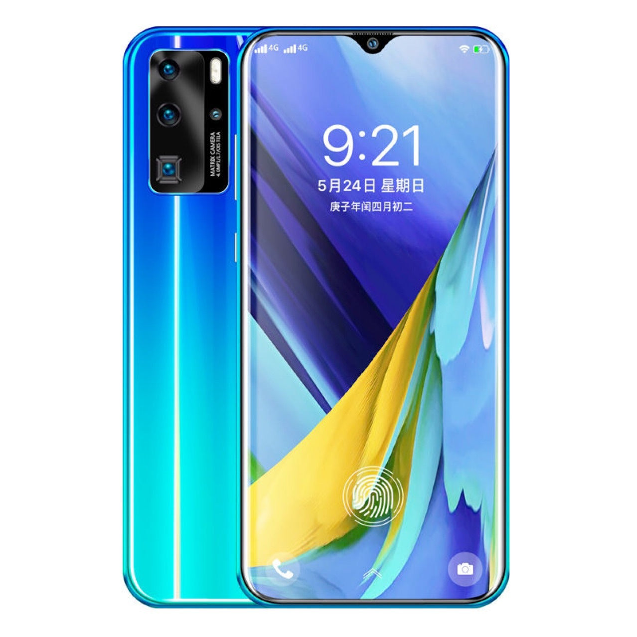 2021 mainland licensed neutral three-pack universal dual-card dual-mode green quad-core advertising promotion Lianfa mobile phone