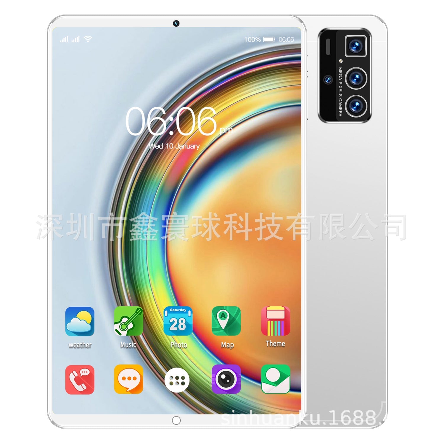 New Model 10inch Tablet Android Eight-Core Comprehensive Large Screen Smart Bluetooth Spot Manufacturer Spot Direct Sales