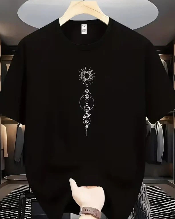 Factory Direct Sales Men's and Women's Same round Neck Short Sleeve Breathable T-shirt 2026 Popular New 3D Digital Printing Spot
