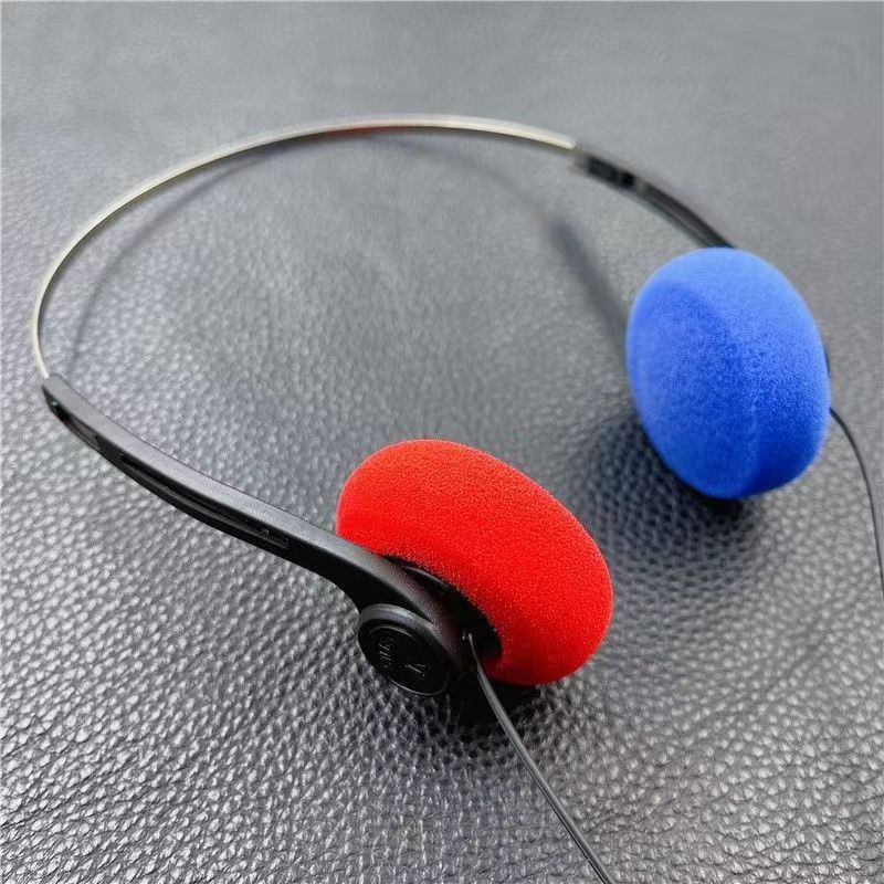 Little Red Riding Book with Classic Headset Photo Retro Feelings Portable Voice Clear Small Headset