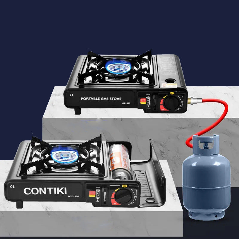 Portable Outdoor Cassette Stove Outdoor Cass Hot Pot Barbecue Gas Stove Household Gas Stove Gas Stove Butane