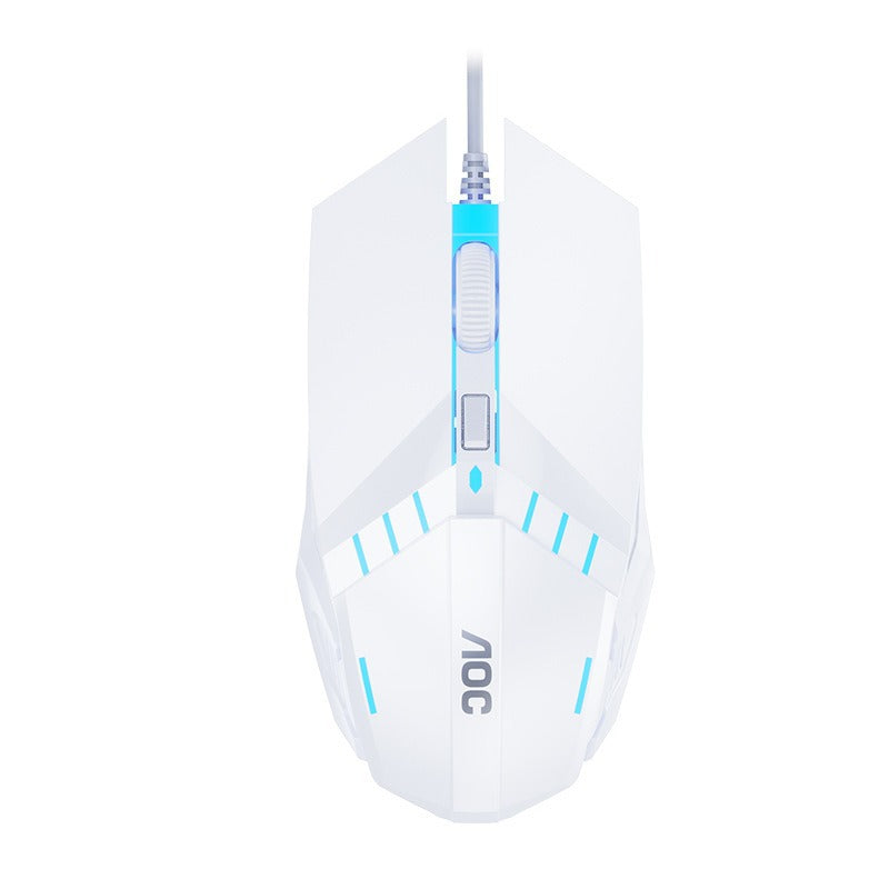 AOC computer wired mouse business office game home desktop notebook USB mouse spot wholesale