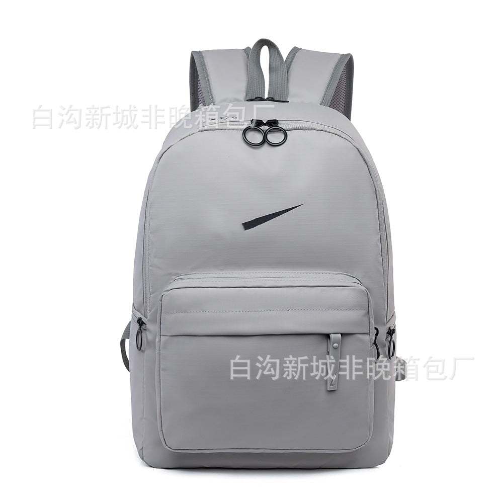 Trendy Backpack, Fashionable, Simple and Versatile Travel Backpack, Outdoor Sports Large Capacity Campus Waterproof Student School Bag