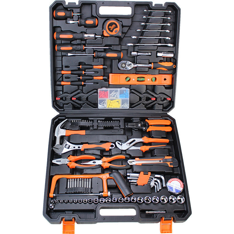 Hardware toolbox set of tools suit hand tools household maintenance gifts wholesale multi-style